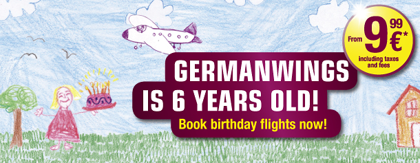 GermanWings - Birthday flights