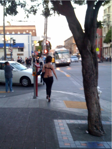 Woman in San Francisco