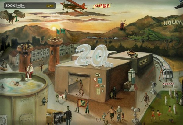 Cryptic Canvas - 50 Movies Hidden in a Painting