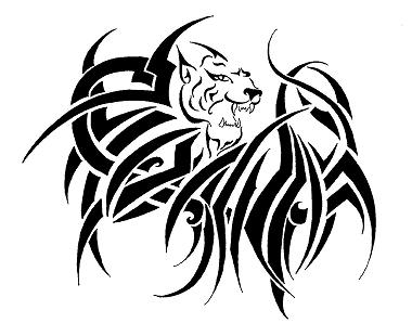 lion-tribal-tattoo