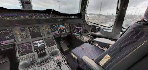 Airbus A380 Cockpit
