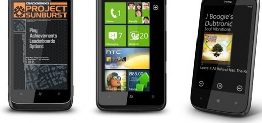 HTC Windows 7 phones